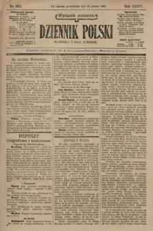 Dziennik Polski (wydanie poranne). 1903, nr 602