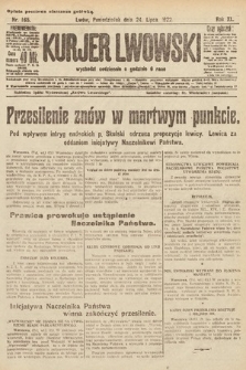 Kurjer Lwowski. 1922, nr 165