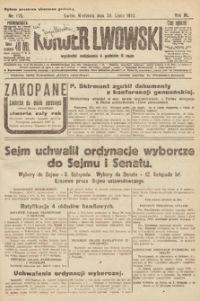Kurjer Lwowski. 1922, nr 170