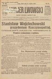 Kurjer Lwowski. 1922, nr 289