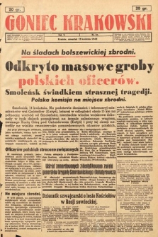 Goniec Krakowski. 1943, nr 88