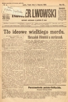 Kurjer Lwowski. 1923, nr 4