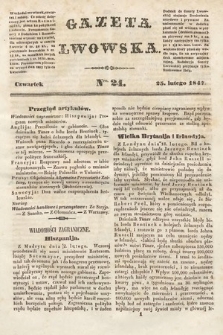 Gazeta Lwowska. 1847, nr 24