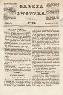 Gazeta Lwowska. 1847, nr 29
