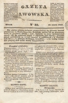 Gazeta Lwowska. 1847, nr 32