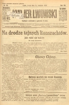 Kurjer Lwowski. 1923, nr 89