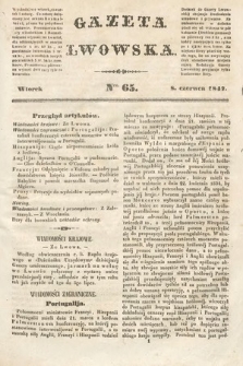 Gazeta Lwowska. 1847, nr 65