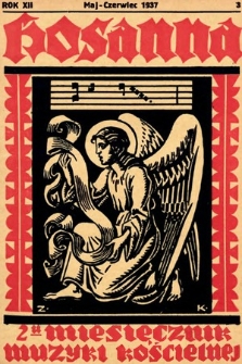 Hosanna : dwumiesięcznik muzyki kościelnej : organ Tow. Muzyki Liturgicznej. 1937, nr 3