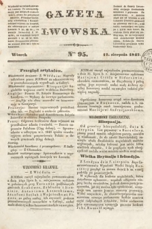 Gazeta Lwowska. 1847, nr 95