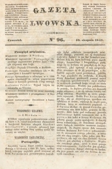 Gazeta Lwowska. 1847, nr 96
