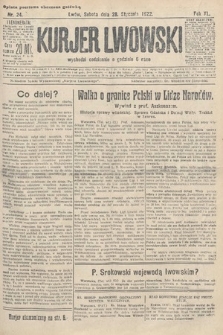 Kurier Lwowski. 1922, nr 24