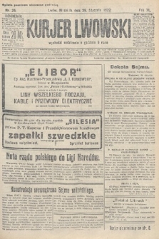 Kurier Lwowski. 1922, nr 25