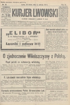 Kurier Lwowski. 1922, nr 31