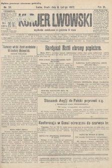 Kurier Lwowski. 1922, nr 33