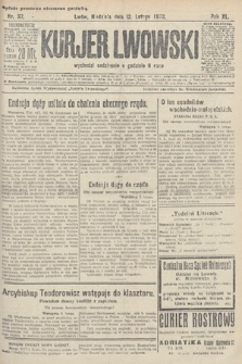 Kurier Lwowski. 1922, nr 37