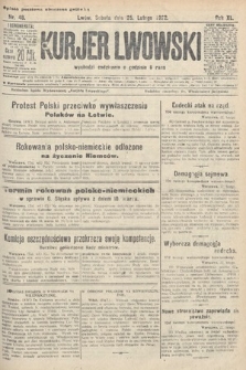 Kurier Lwowski. 1922, nr 48