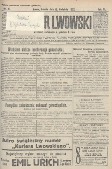 Kurier Lwowski. 1922, nr 81