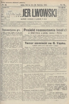 Kurier Lwowski. 1922, nr 86