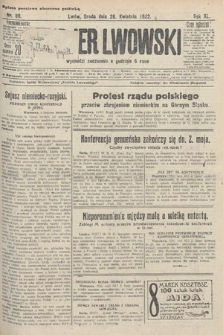 Kurier Lwowski. 1922, nr 89