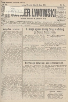 Kurier Lwowski. 1922, nr 105