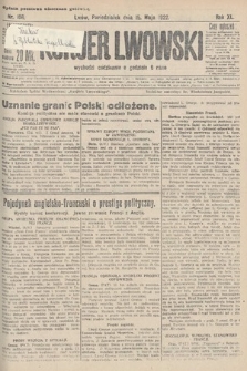 Kurier Lwowski. 1922, nr 106