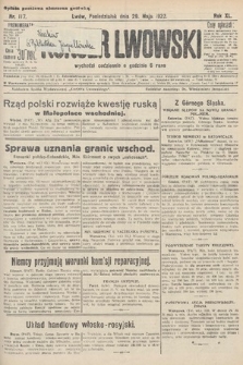 Kurier Lwowski. 1922, nr 117