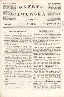 Gazeta Lwowska. 1847, nr 146