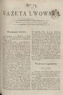 Gazeta Lwowska. 1814, nr 75