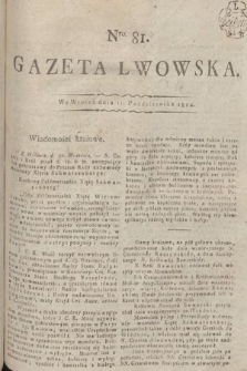 Gazeta Lwowska. 1814, nr 81