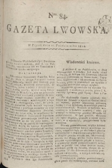 Gazeta Lwowska. 1814, nr 84
