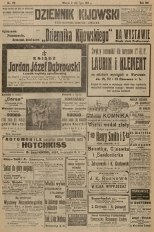 Dziennik Kijowski : pismo polityczne, społeczne i literackie. 1913, nr 170