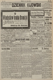 Dziennik Kijowski : pismo polityczne, społeczne i literackie. 1913, nr 176