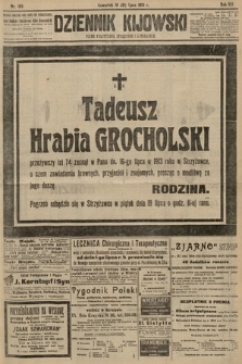 Dziennik Kijowski : pismo polityczne, społeczne i literackie. 1913, nr 185