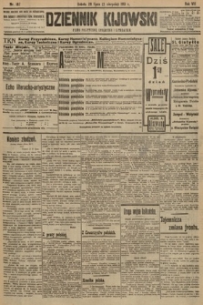 Dziennik Kijowski : pismo polityczne, społeczne i literackie. 1913, nr 187