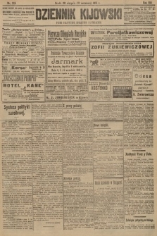 Dziennik Kijowski : pismo polityczne, społeczne i literackie. 1913, nr 225