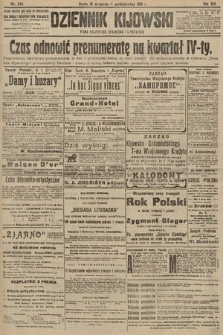 Dziennik Kijowski : pismo polityczne, społeczne i literackie. 1913, nr 245
