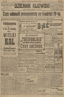Dziennik Kijowski : pismo polityczne, społeczne i literackie. 1913, nr 248
