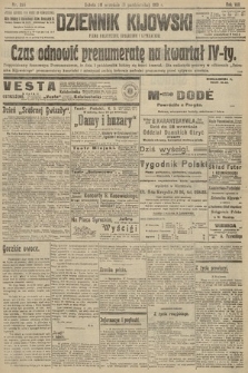 Dziennik Kijowski : pismo polityczne, społeczne i literackie. 1913, nr 255