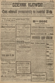 Dziennik Kijowski : pismo polityczne, społeczne i literackie. 1913, nr 256