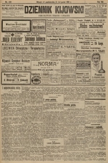 Dziennik Kijowski : pismo polityczne, społeczne i literackie. 1913, nr 279