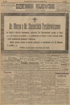 Dziennik Kijowski : pismo polityczne, społeczne i literackie. 1913, nr 312