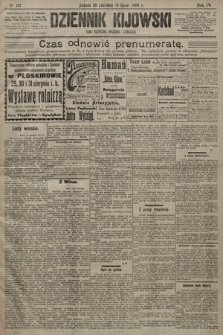 Dziennik Kijowski : pismo polityczne, społeczne i literackie. 1909, nr 137