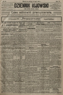 Dziennik Kijowski : pismo polityczne, społeczne i literackie. 1909, nr 139
