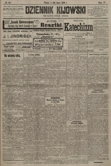 Dziennik Kijowski : pismo polityczne, społeczne i literackie. 1909, nr 147