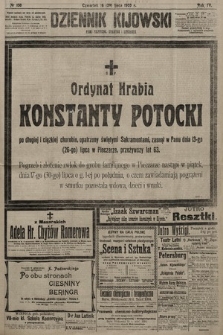 Dziennik Kijowski : pismo polityczne, społeczne i literackie. 1909, nr 158