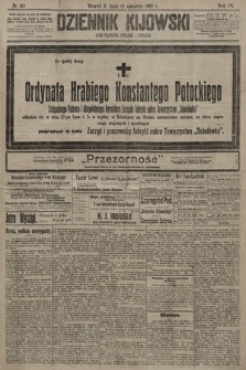 Dziennik Kijowski : pismo polityczne, społeczne i literackie. 1909, nr 162