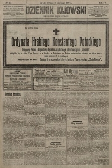 Dziennik Kijowski : pismo polityczne, społeczne i literackie. 1909, nr 163