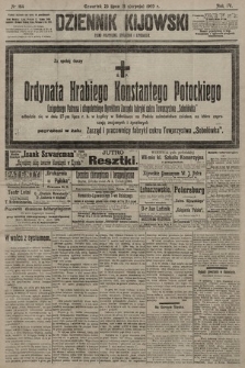 Dziennik Kijowski : pismo polityczne, społeczne i literackie. 1909, nr 164