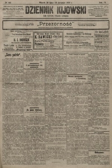 Dziennik Kijowski : pismo polityczne, społeczne i literackie. 1909, nr 168