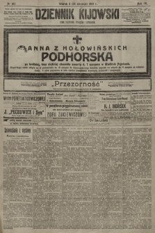 Dziennik Kijowski : pismo polityczne, społeczne i literackie. 1909, nr 180